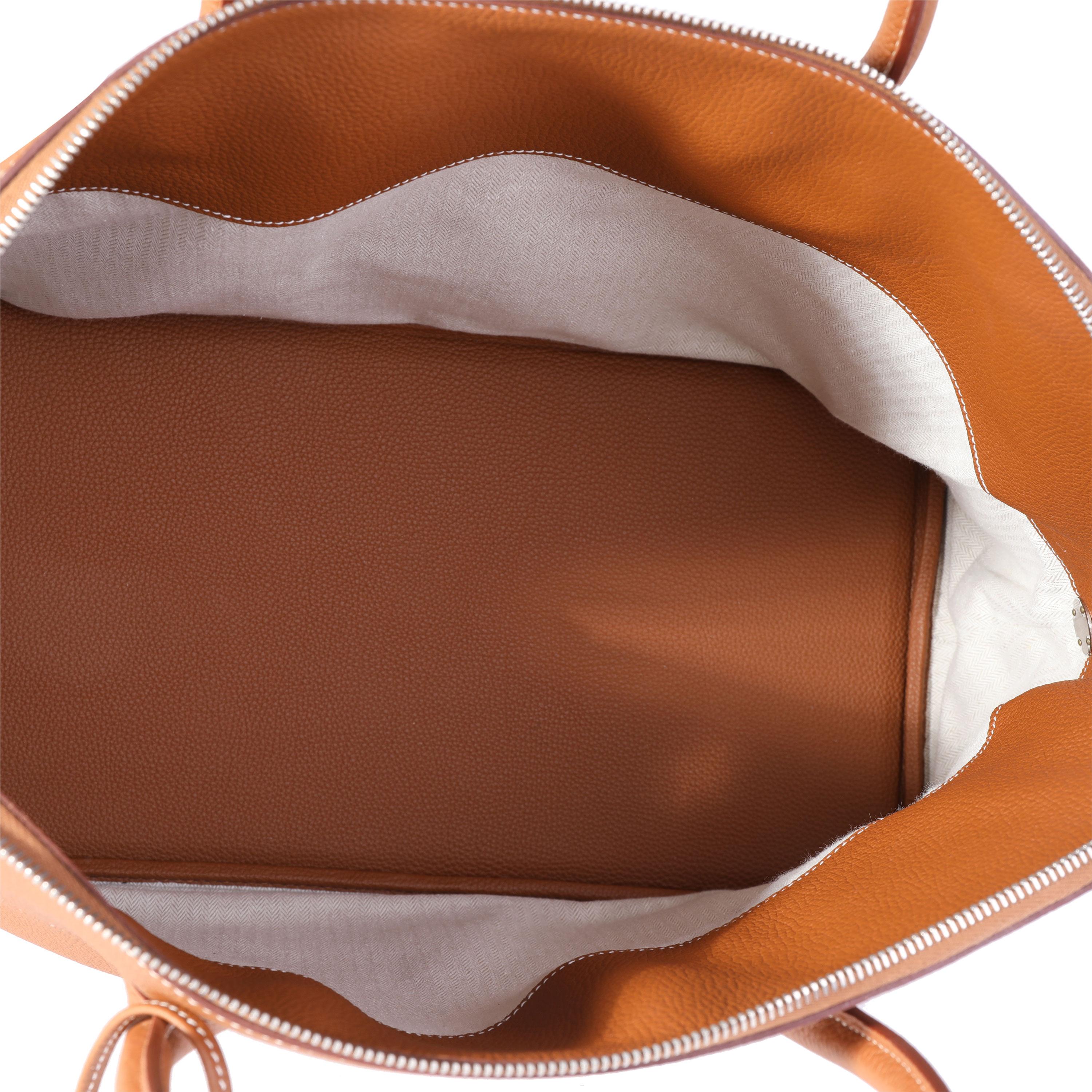 Hermès Gold Togo Shark Bolide 45 PHW 1