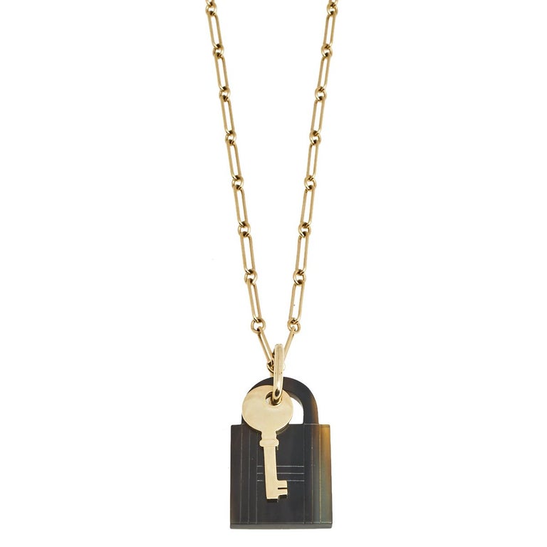 Hermes padlock necklace Outlet
