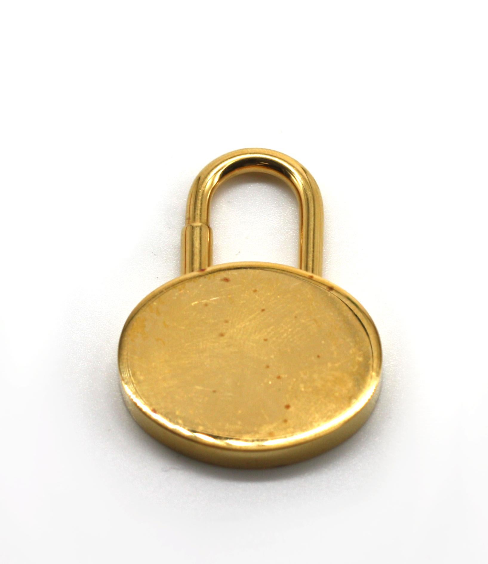 Women's or Men's Hermes Gold Toned Annee Mediterranee Bag Charm, 2003 For Sale