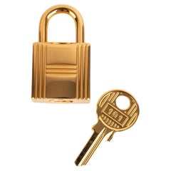 Hermès Golden Metal Padlock