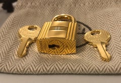 Hermès Golden Padlock for Birkin or Kelly handbags, brand new !