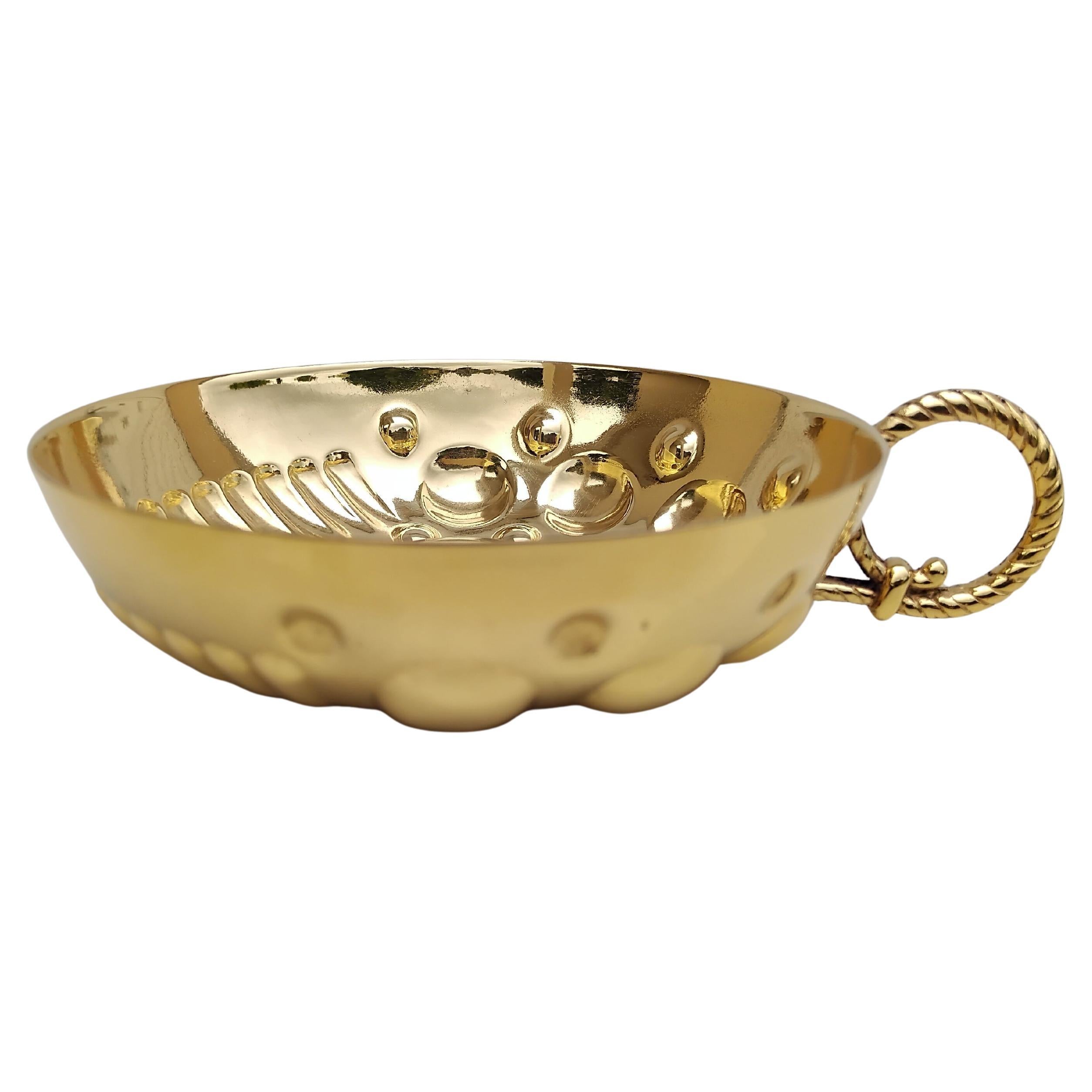 Tazza da degustazione per vino Hermès Golden Tastevin Taste-Vin in vendita 4