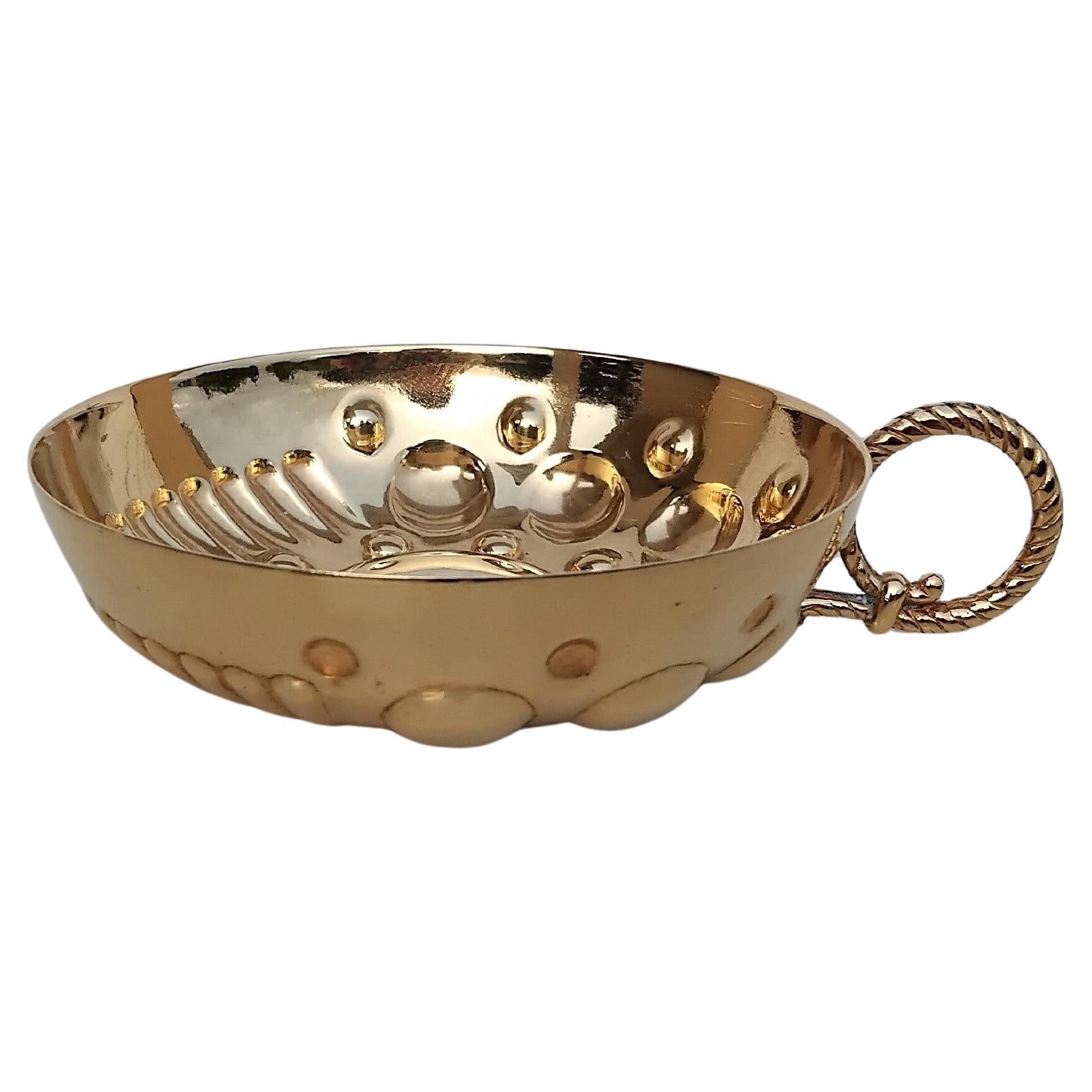 Tazza da degustazione per vino Hermès Golden Tastevin Taste-Vin in vendita 5