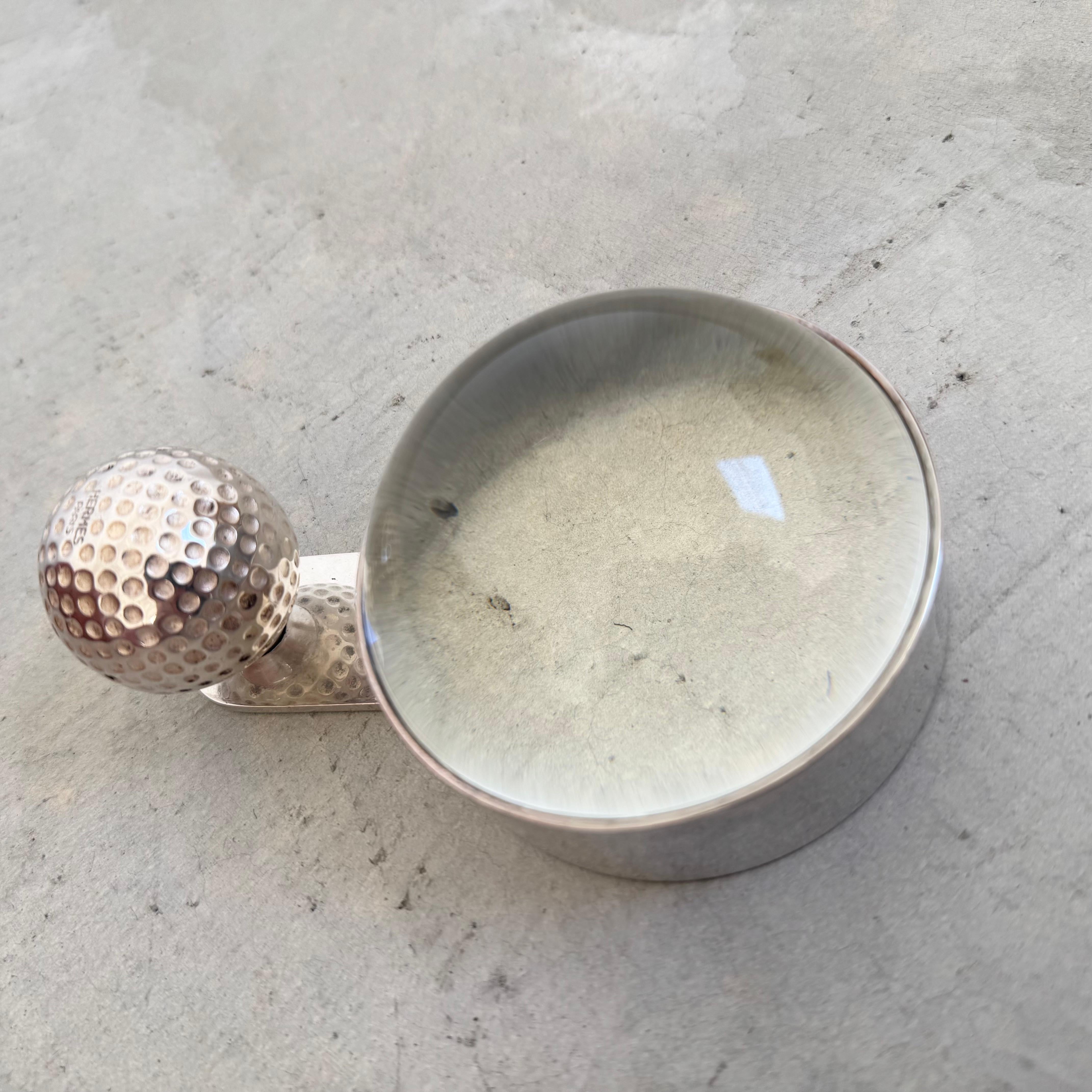 Hermes Golfball-Lupe, 1960er Jahre Frankreich im Angebot 4