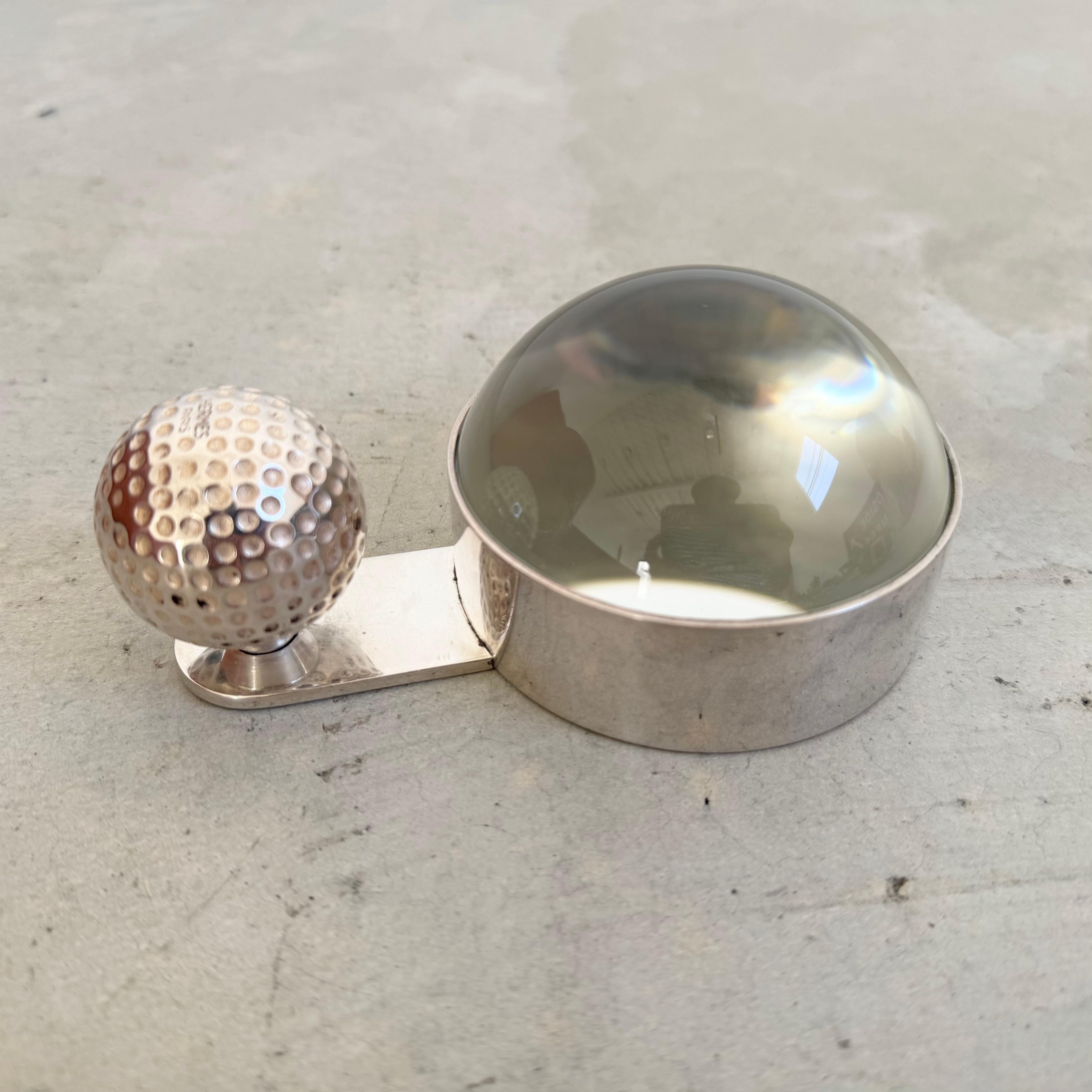 Hermes Golfball-Lupe, 1960er Jahre Frankreich (Französisch) im Angebot