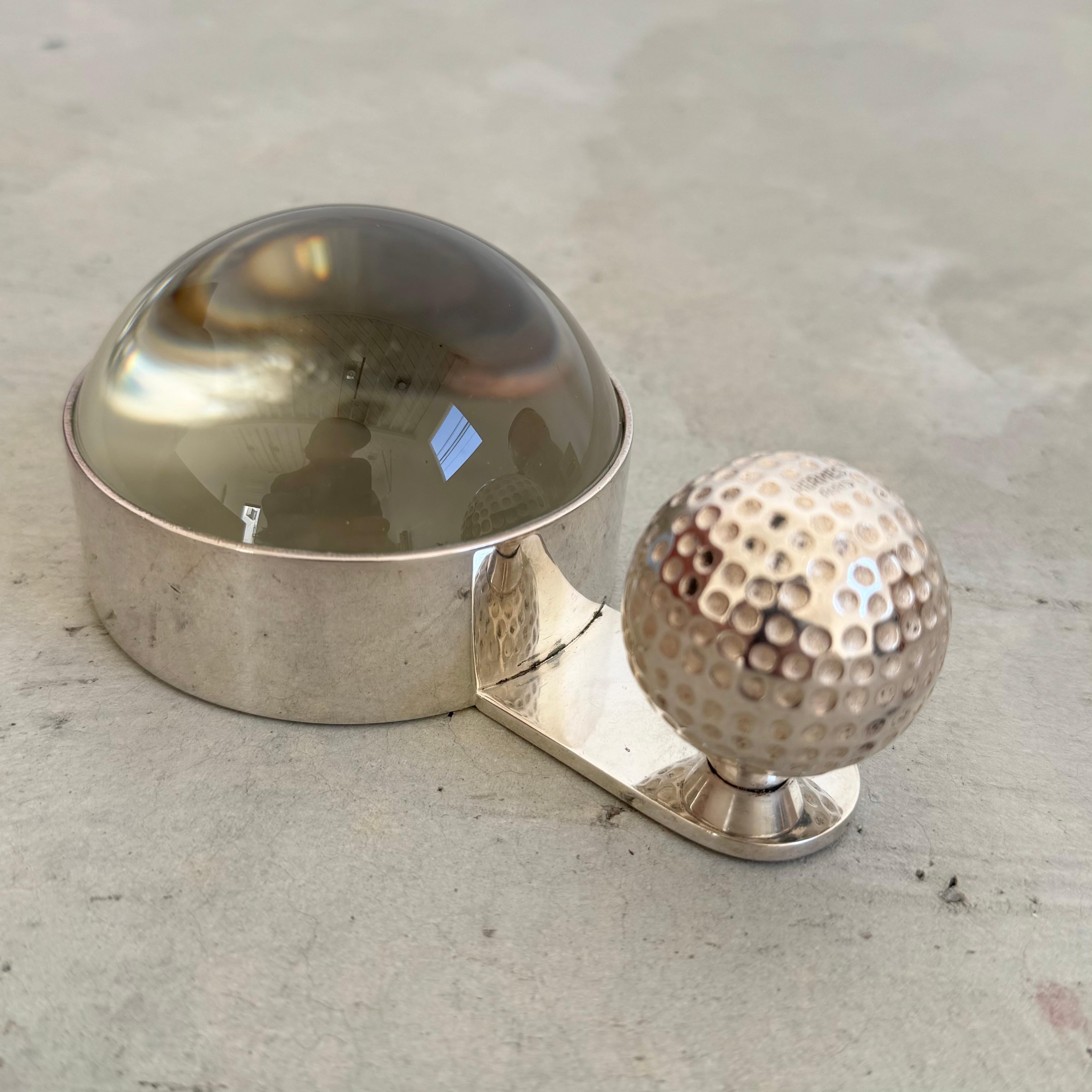 Hermes Golfball-Lupe, 1960er Jahre Frankreich im Angebot 1