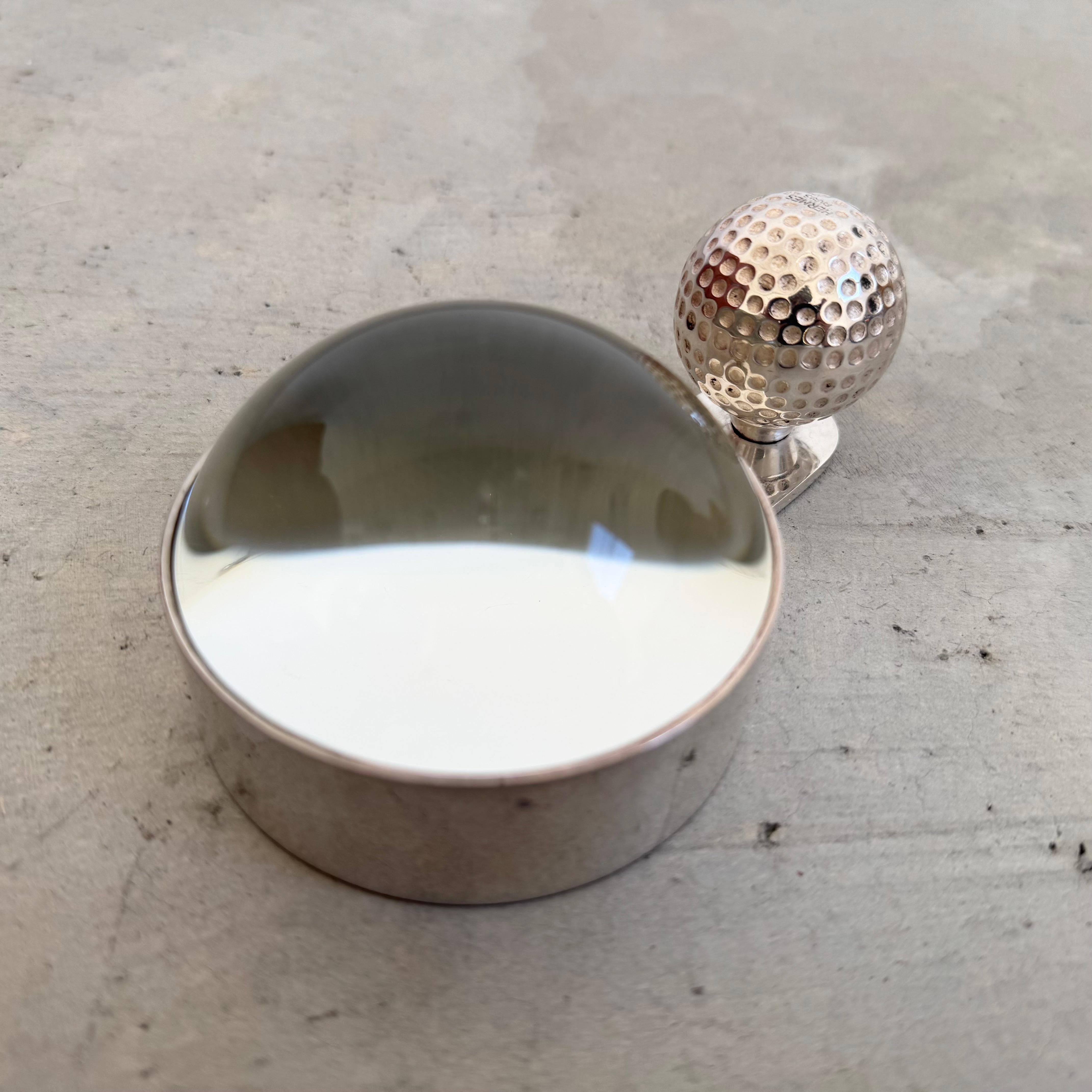 Hermes Golfball-Lupe, 1960er Jahre Frankreich im Angebot 3
