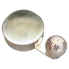 Hermes Golf Ball Magnifying Loupe, 1960s France