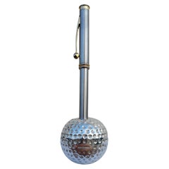 Hermès Golf Ball Pen Holder Paperweight Rare