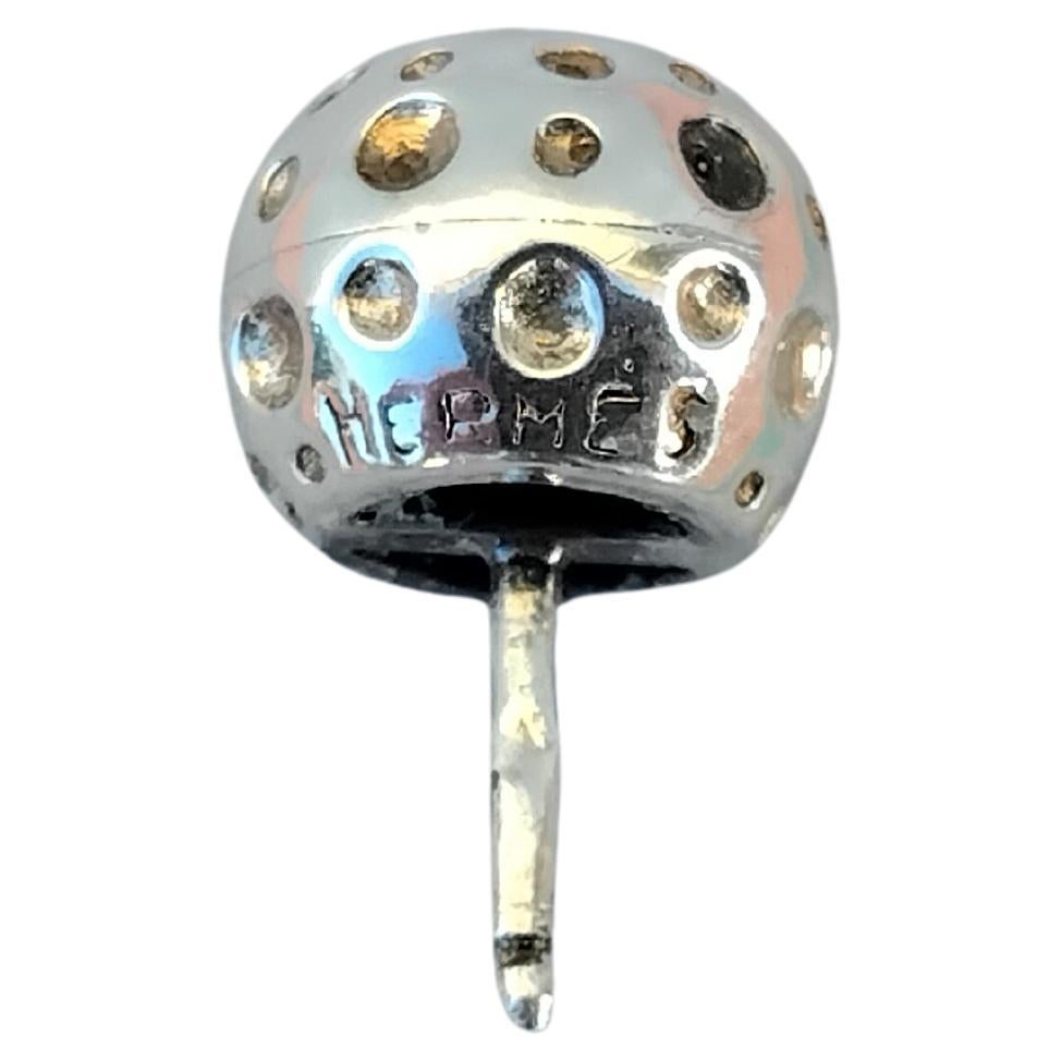 Pendientes de plata Hermès Bolas de Golf en venta 1