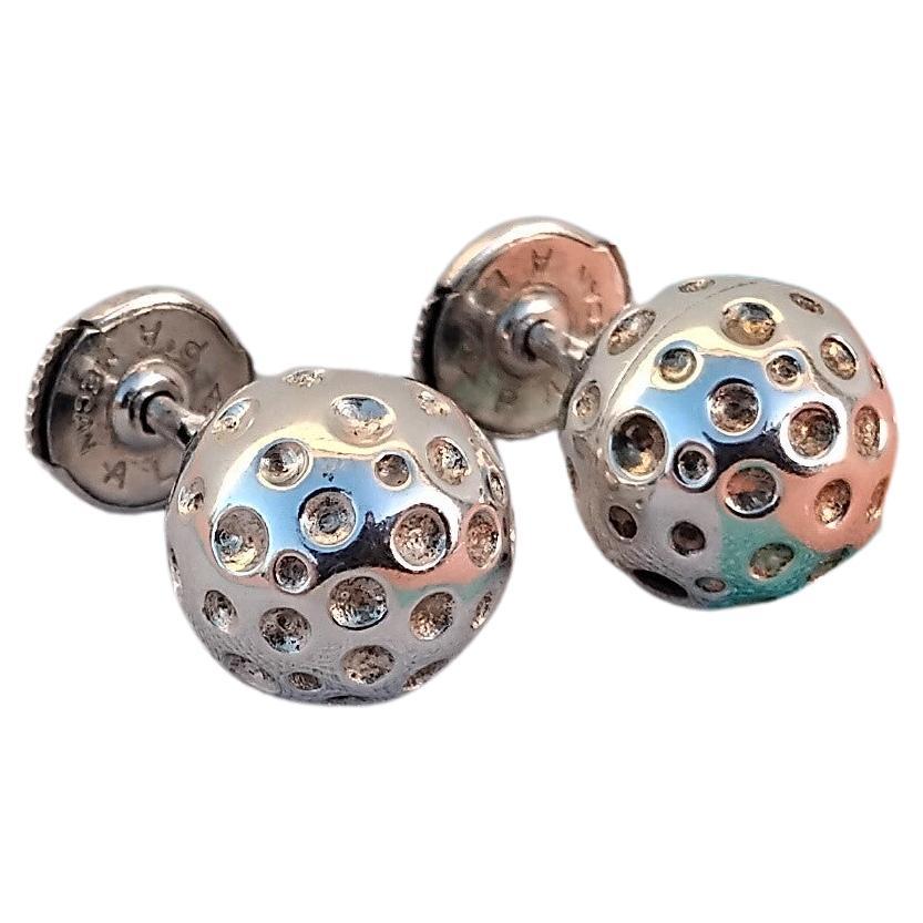 Pendientes de plata Hermès Bolas de Golf en venta 2