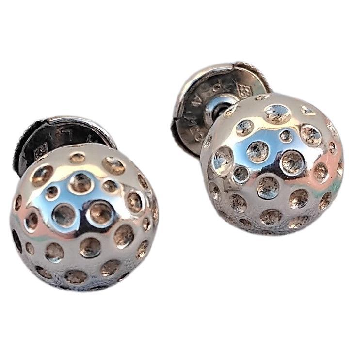 Pendientes de plata Hermès Bolas de Golf en venta 4