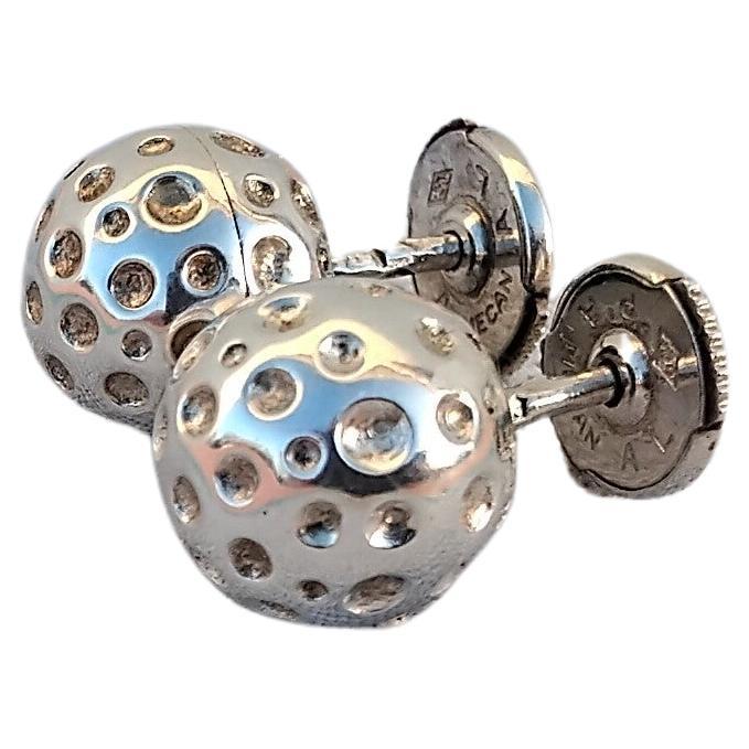 Pendientes de plata Hermès Bolas de Golf en venta 5