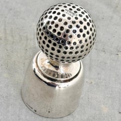 Tapón de botella de vino Hermes Golf, años 60 Francia