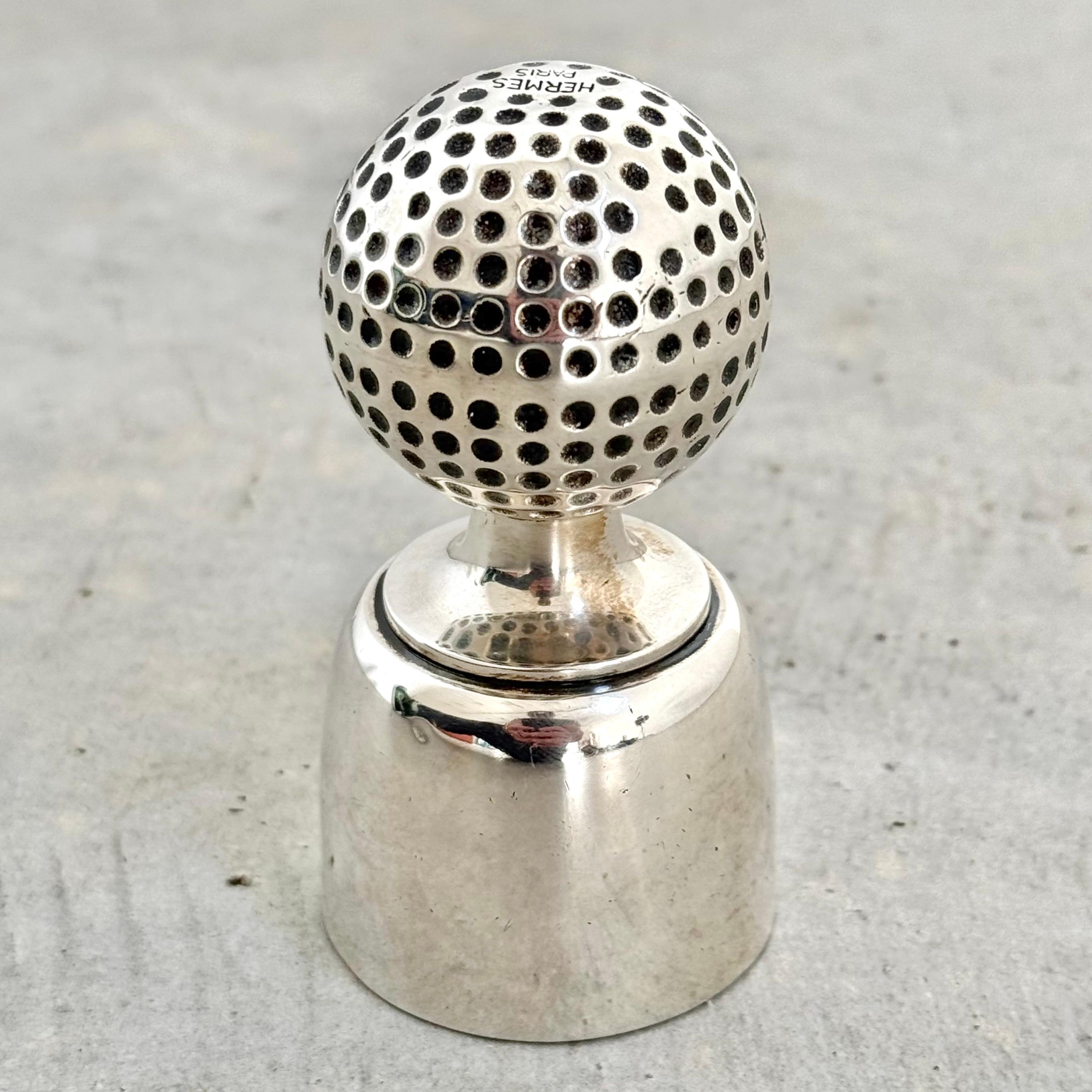 Milieu du XXe siècle Bouchon de bouteille de vin Hermès Golf, 1960 France en vente