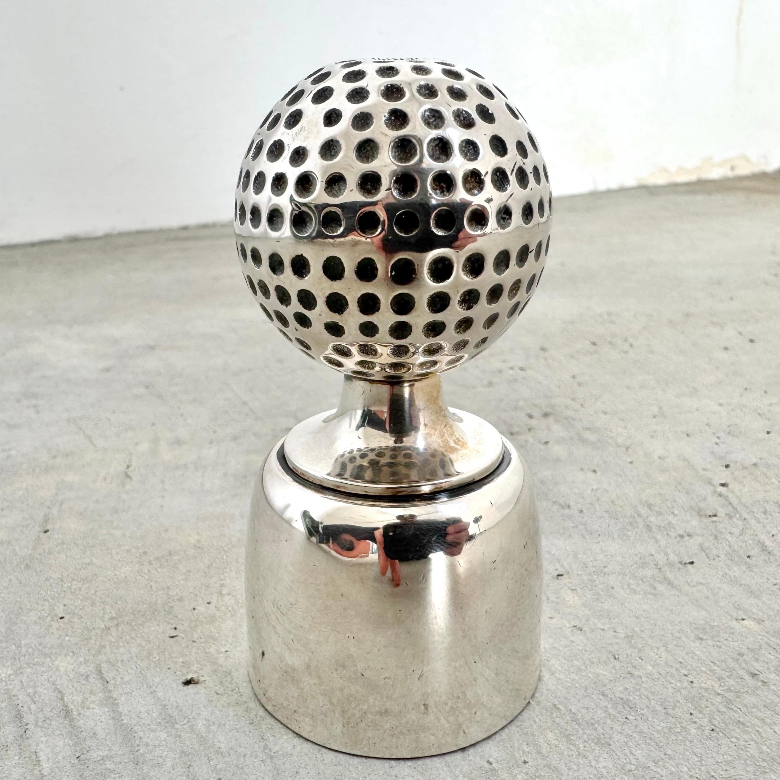 Métal Bouchon de bouteille de vin Hermès Golf, 1960 France en vente