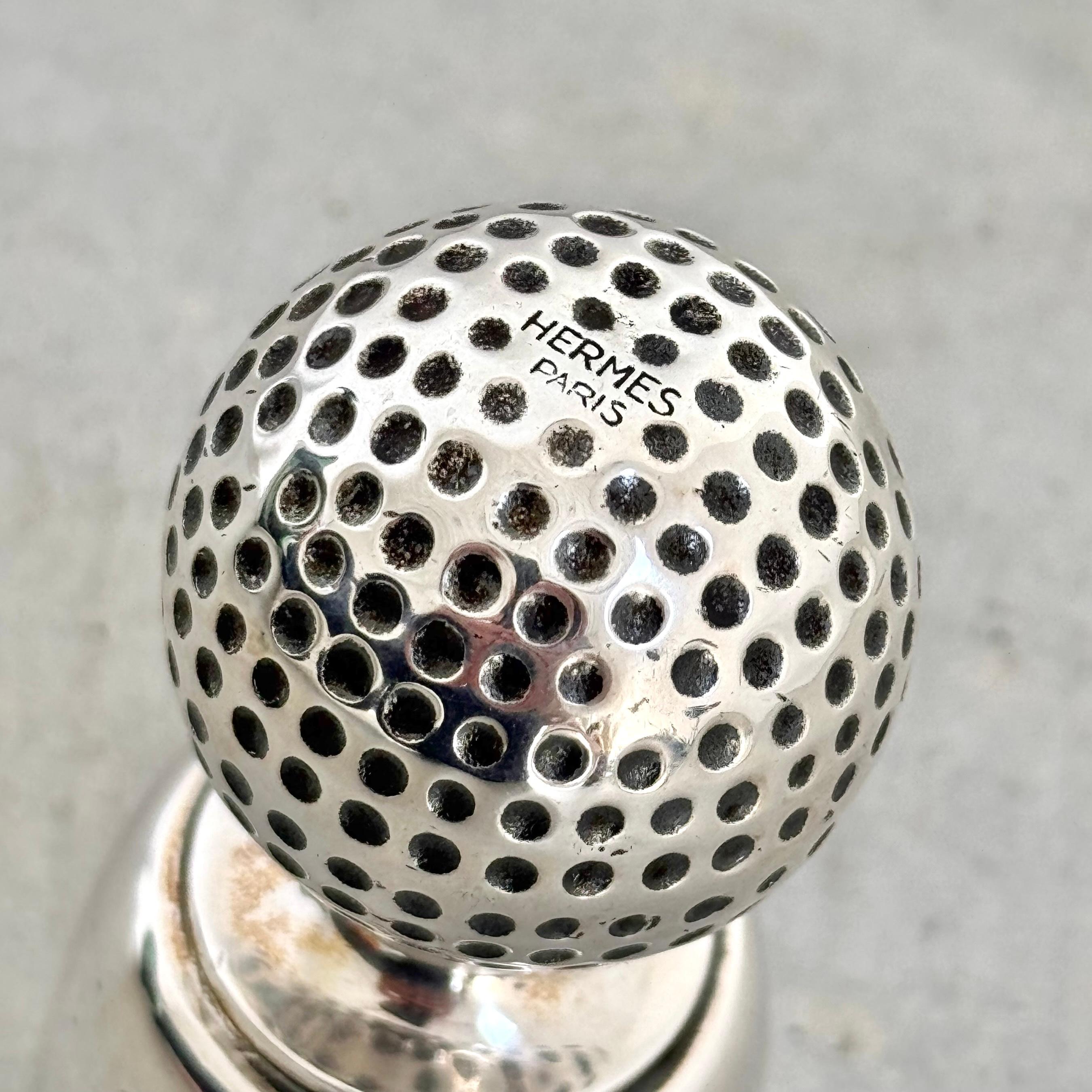 Bouchon de bouteille de vin Hermès Golf, 1960 France en vente 3