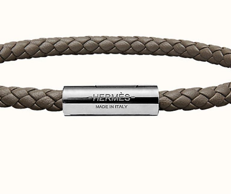 Hermes Goliath Bracelet Étain Size T4 17.5cm For Sale at 1stDibs | hermes  t4 size, goliath bracelet hermes, mens bracelet