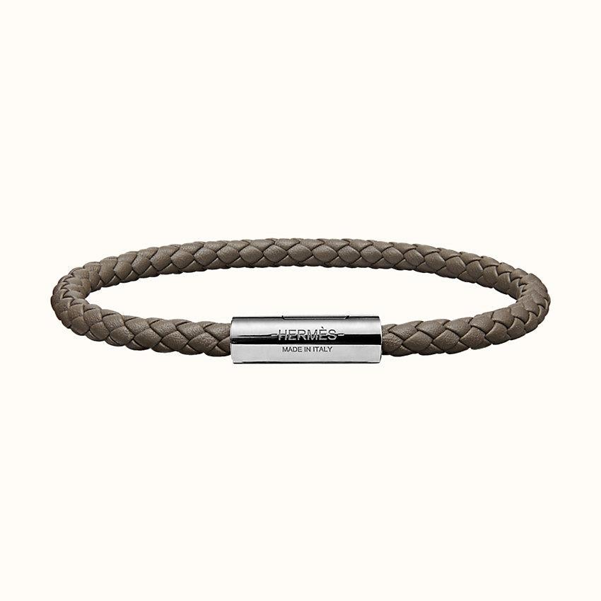 Bracelet Biche De Bère En Métal Argenté Plaqué Argent - Style Baroque Pour Femme - Occasion