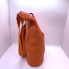 Hermes Good News GM Bag Leather Orange Shoulder Bag Frame Stamp O 2011