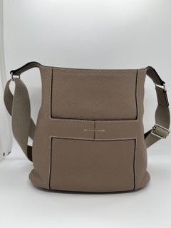 Hermes Good News PM Bag Leather Gray Shoulder Bag Frame Stamp M 2009