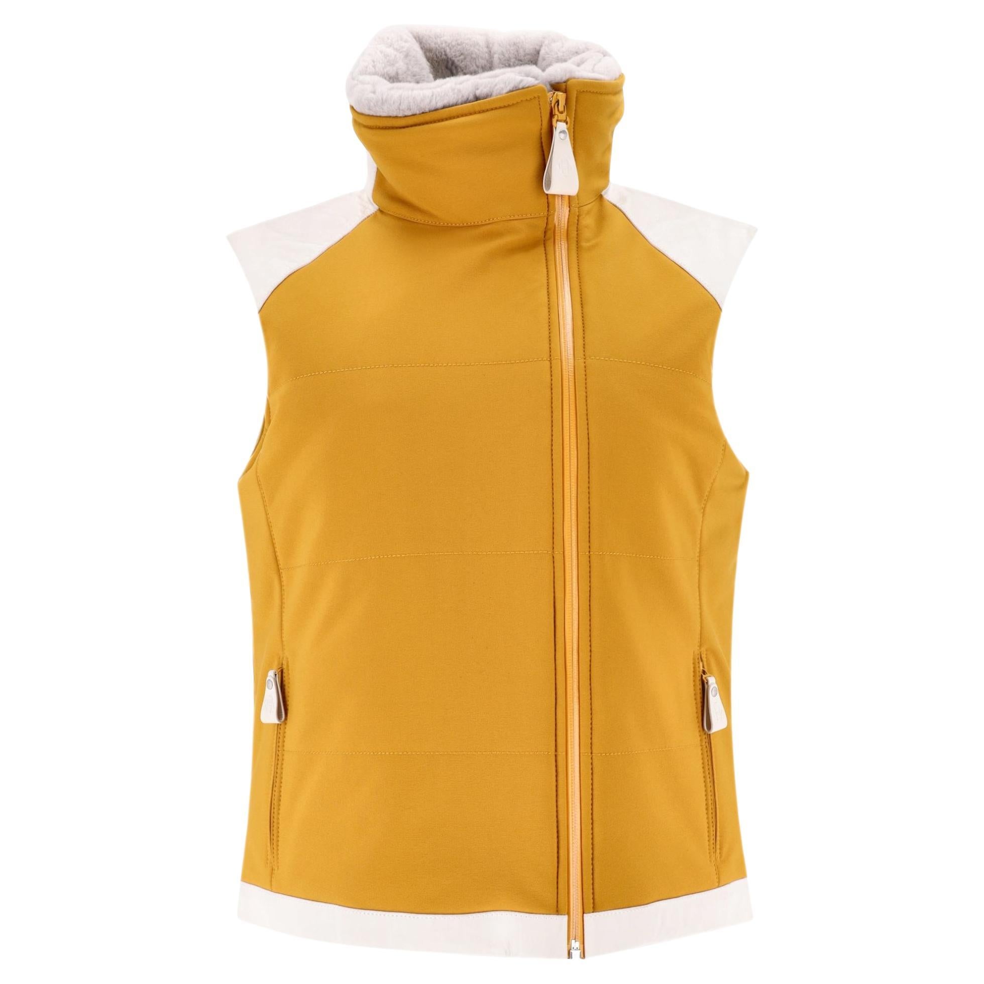 Hermes Goose Down & Mink Fur Gilet For Sale