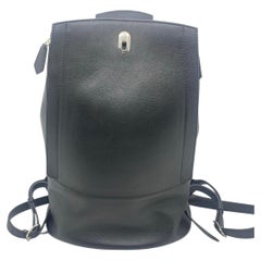 Hermes GR24 Black Evercolor Leather France Silver Tone HW Bag