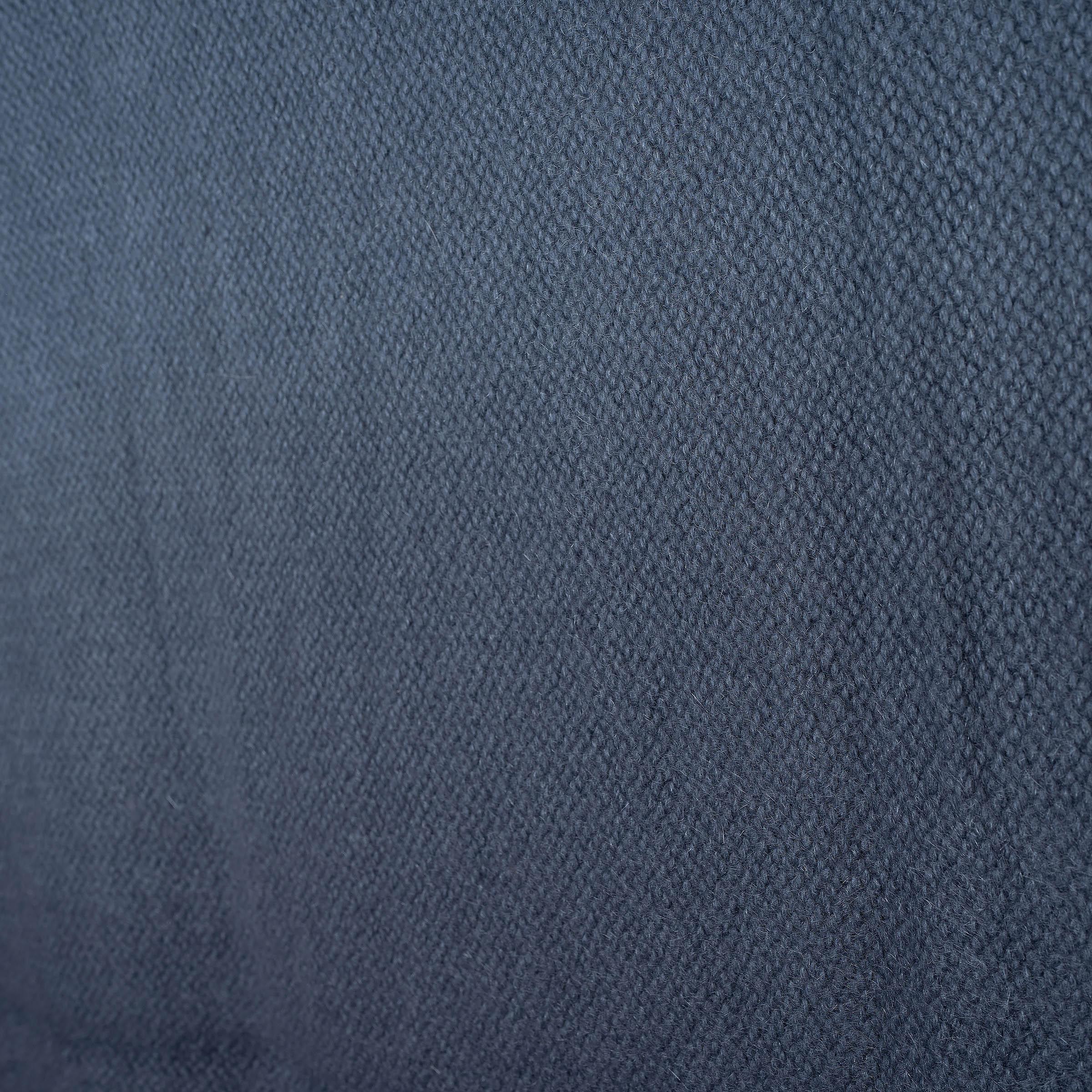 HERMES gradient anthracite wool YACK'N'DYE Throw Blanket In Good Condition For Sale In Zürich, CH