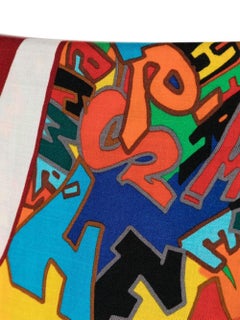 Hermès Graffiti Gavroche Scarf