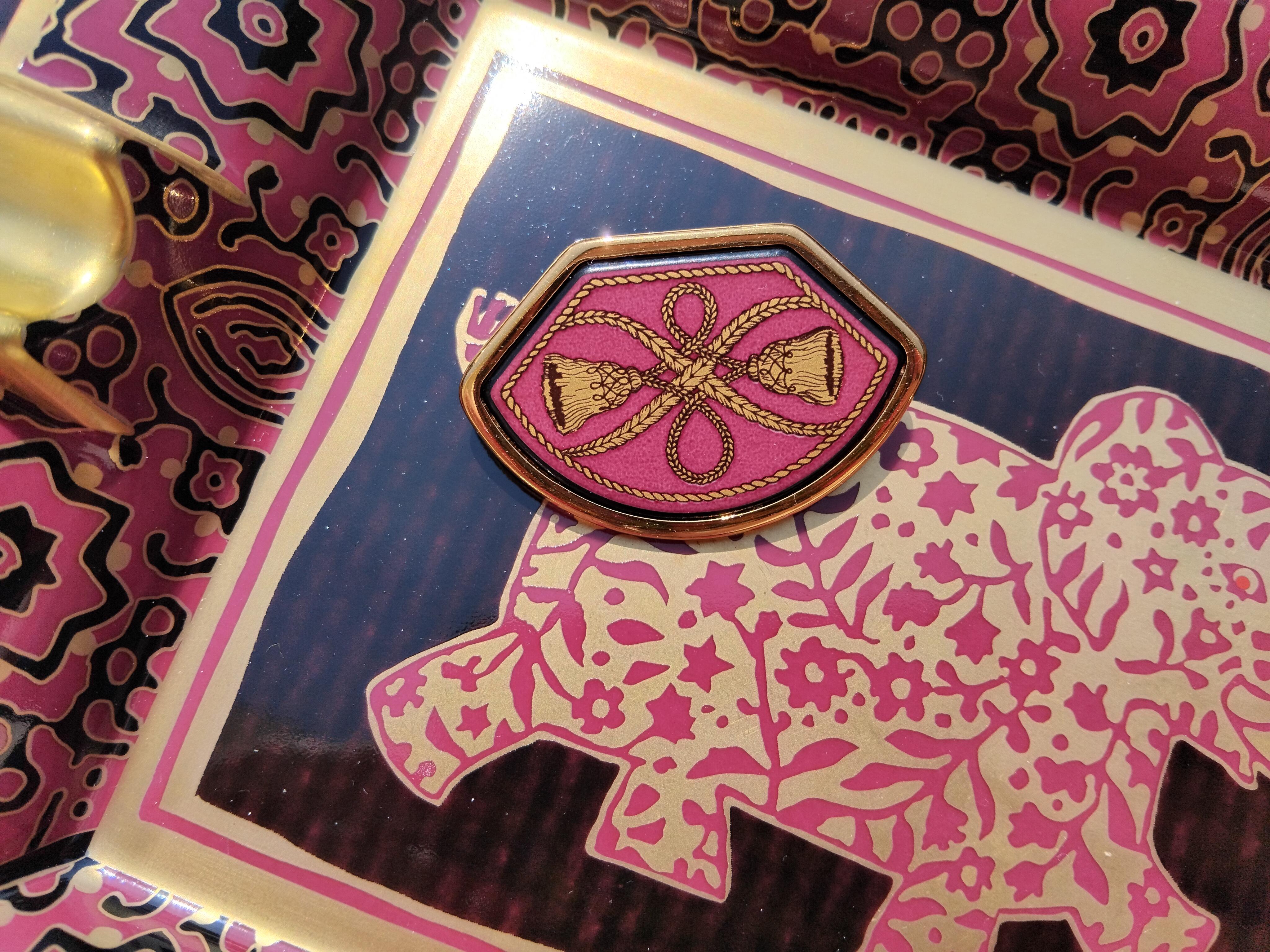 Broche en or Hermès Grand Apparat Garnitures en vente 8