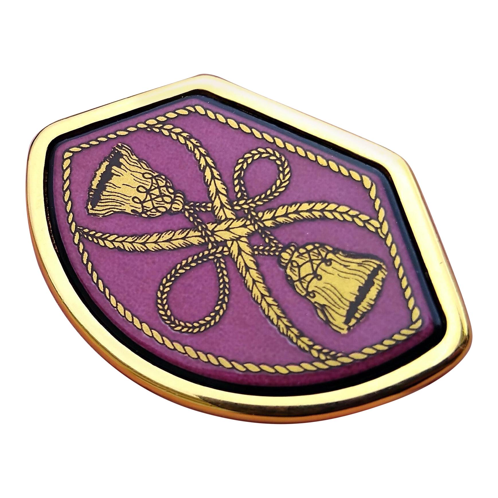 Broche en or Hermès Grand Apparat Garnitures en vente 3