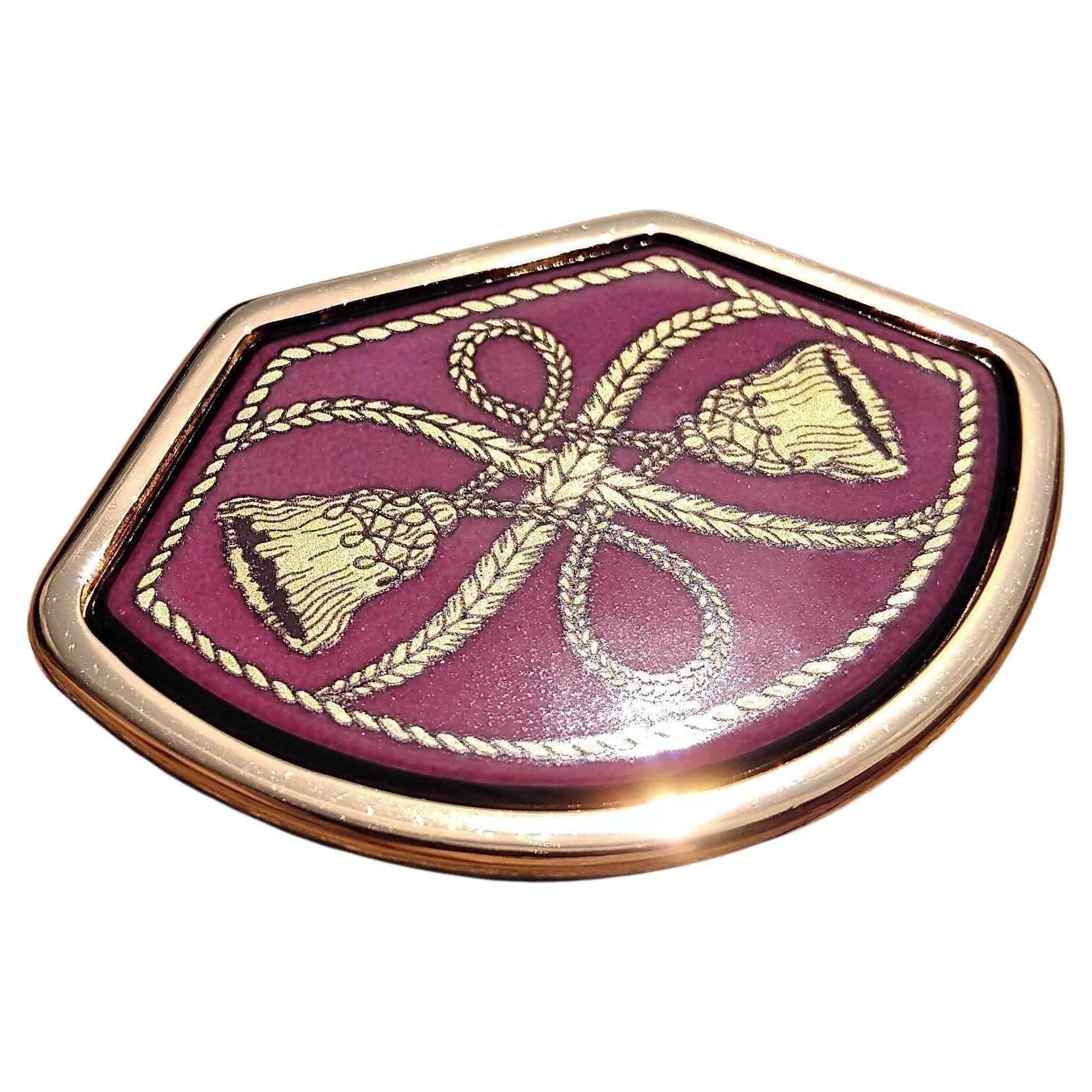 Broche en or Hermès Grand Apparat Garnitures en vente 5