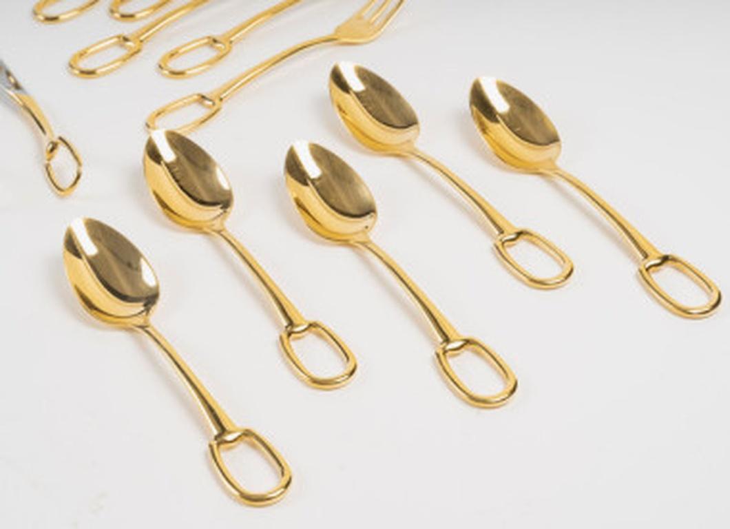 Plaqué Service à dessert Hermes 