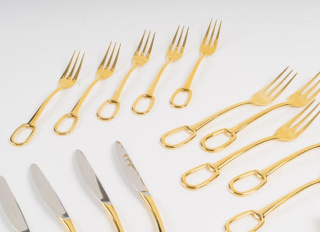 XXIe siècle et contemporain Service à dessert Hermes 