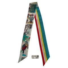 Twilly de seda Hermes Grand Theatre Nouveau