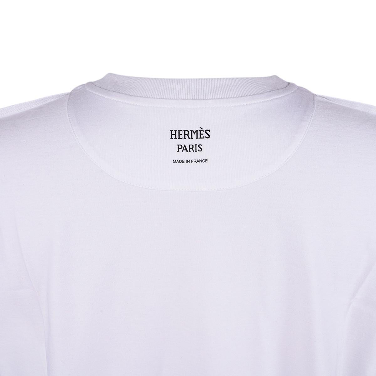 Hermes Grand TraLaLa Maxi T-Shirt Women's 40 / 6 For Sale 4