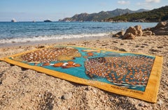 Hermes Grands Fonds Terry Beach Towel