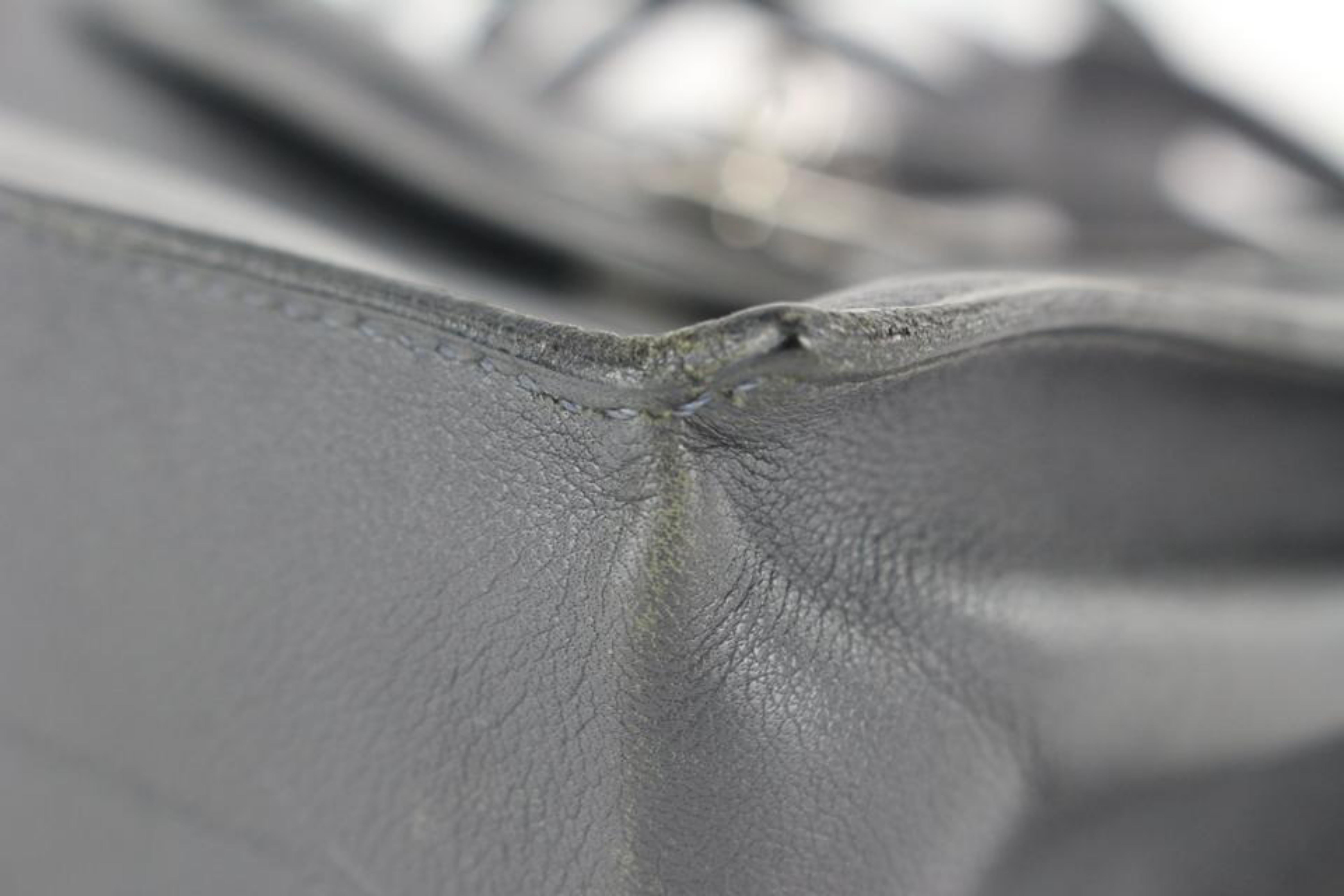 Hermès Graphite Swift Leather Kelly Danse II 1H1021 4