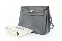 Hermès Graphite Swift Leather Kelly Danse II 1H1021
