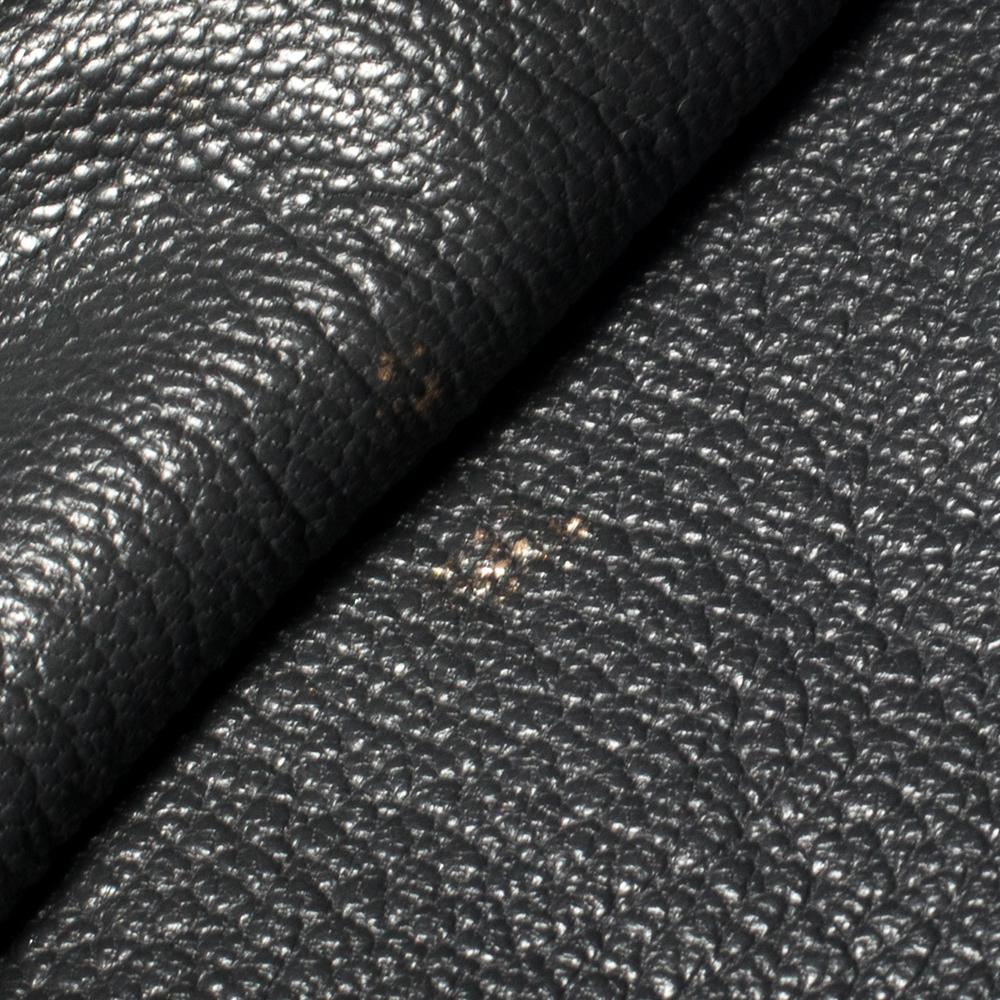 Hermes Graphite Taurillon Clemence Leather Palladium Hardware Jypsiere 37 Bag 4
