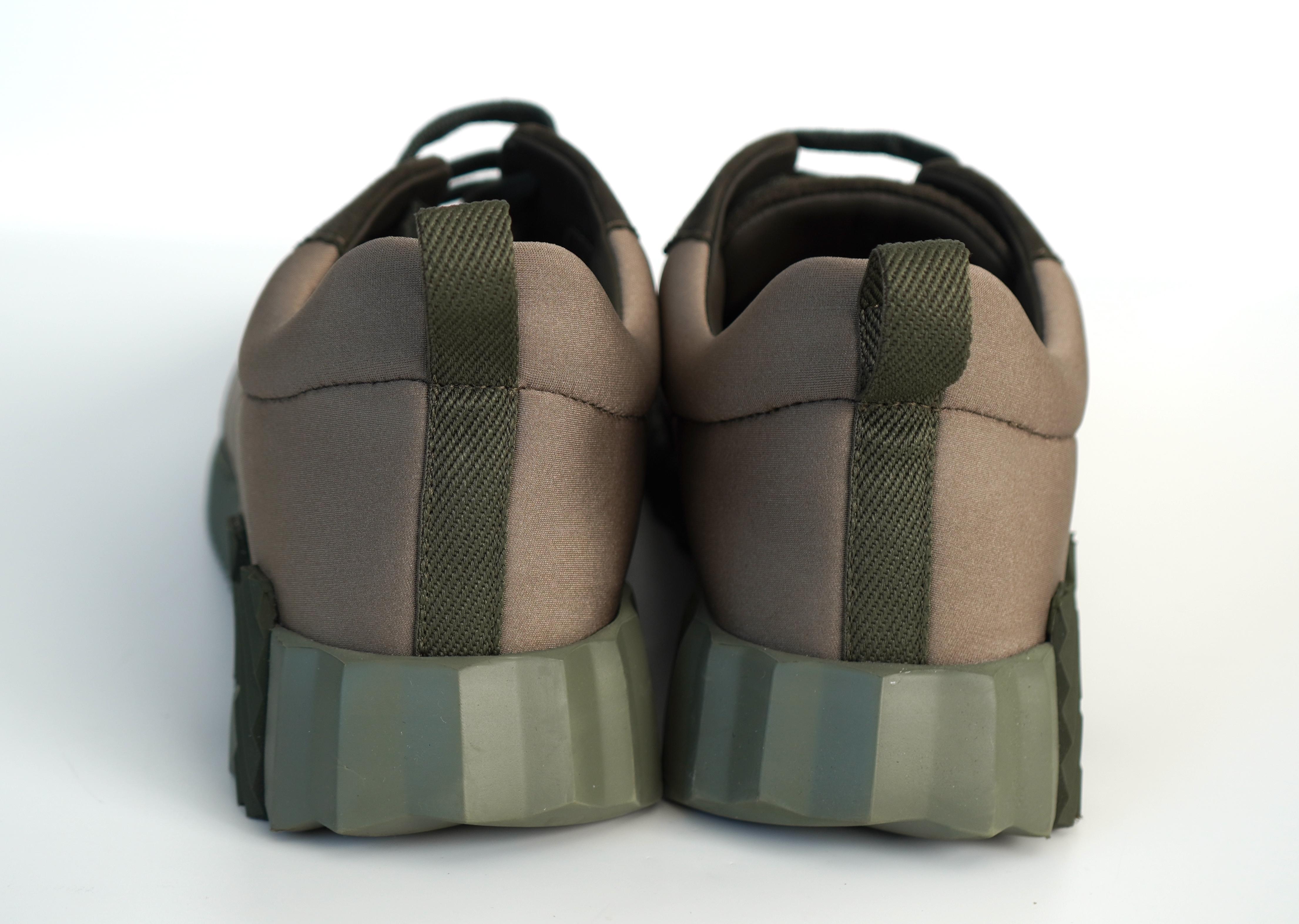 Hermes Green Bouncing Low-top Sneakers For Sale 3