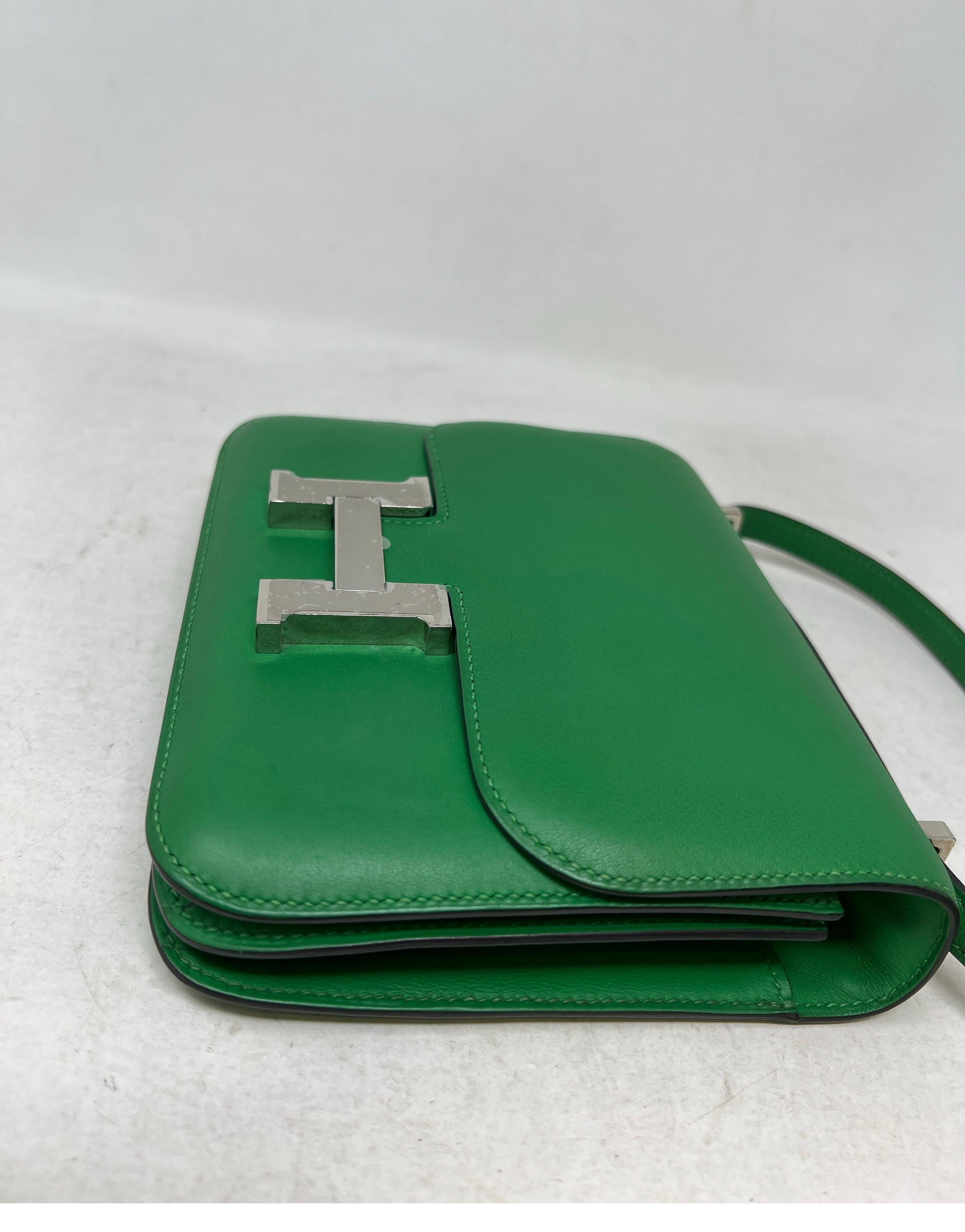 Hermes Green Constance 18 Bag For Sale 6