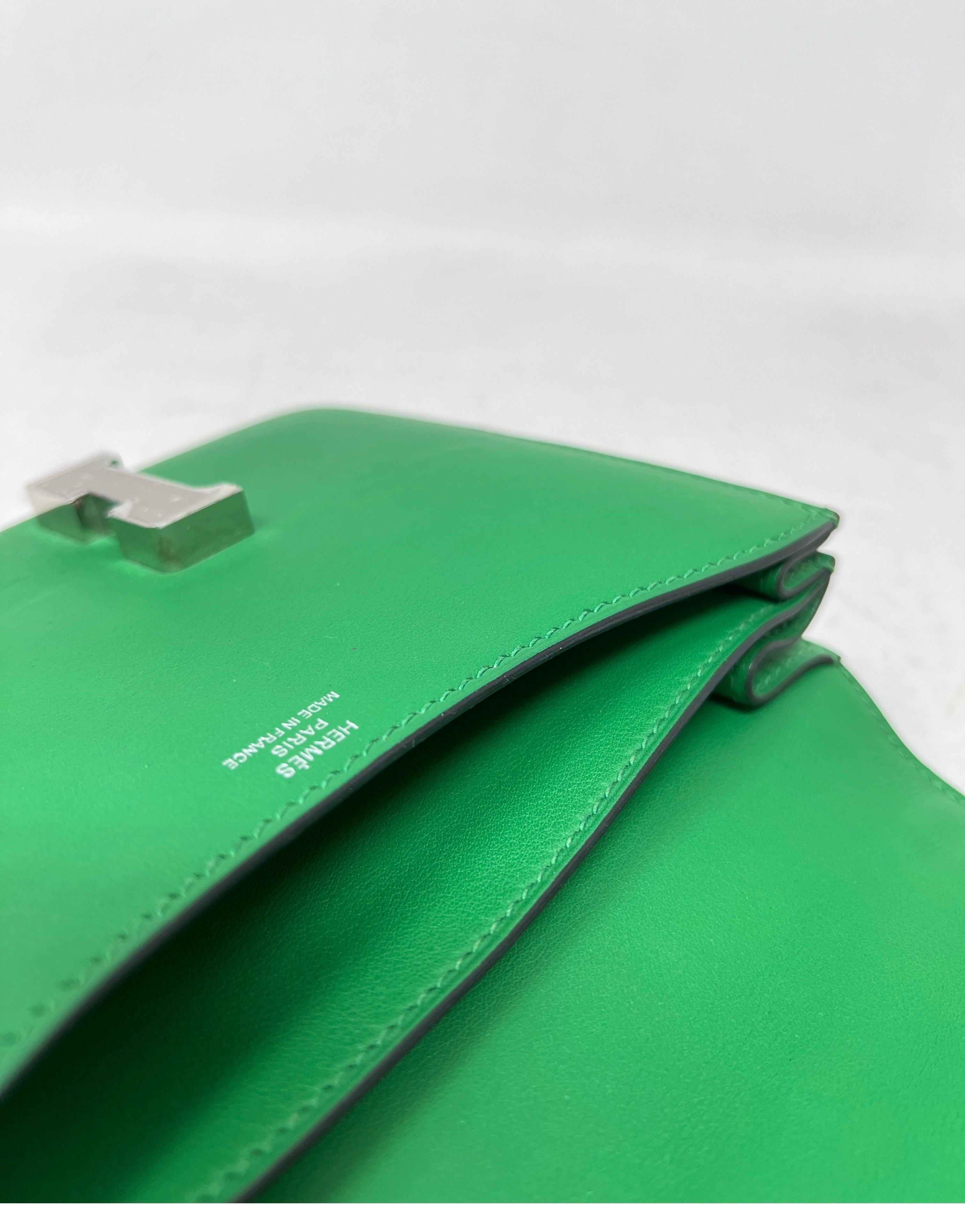 Hermes Green Constance 18 Bag For Sale 10