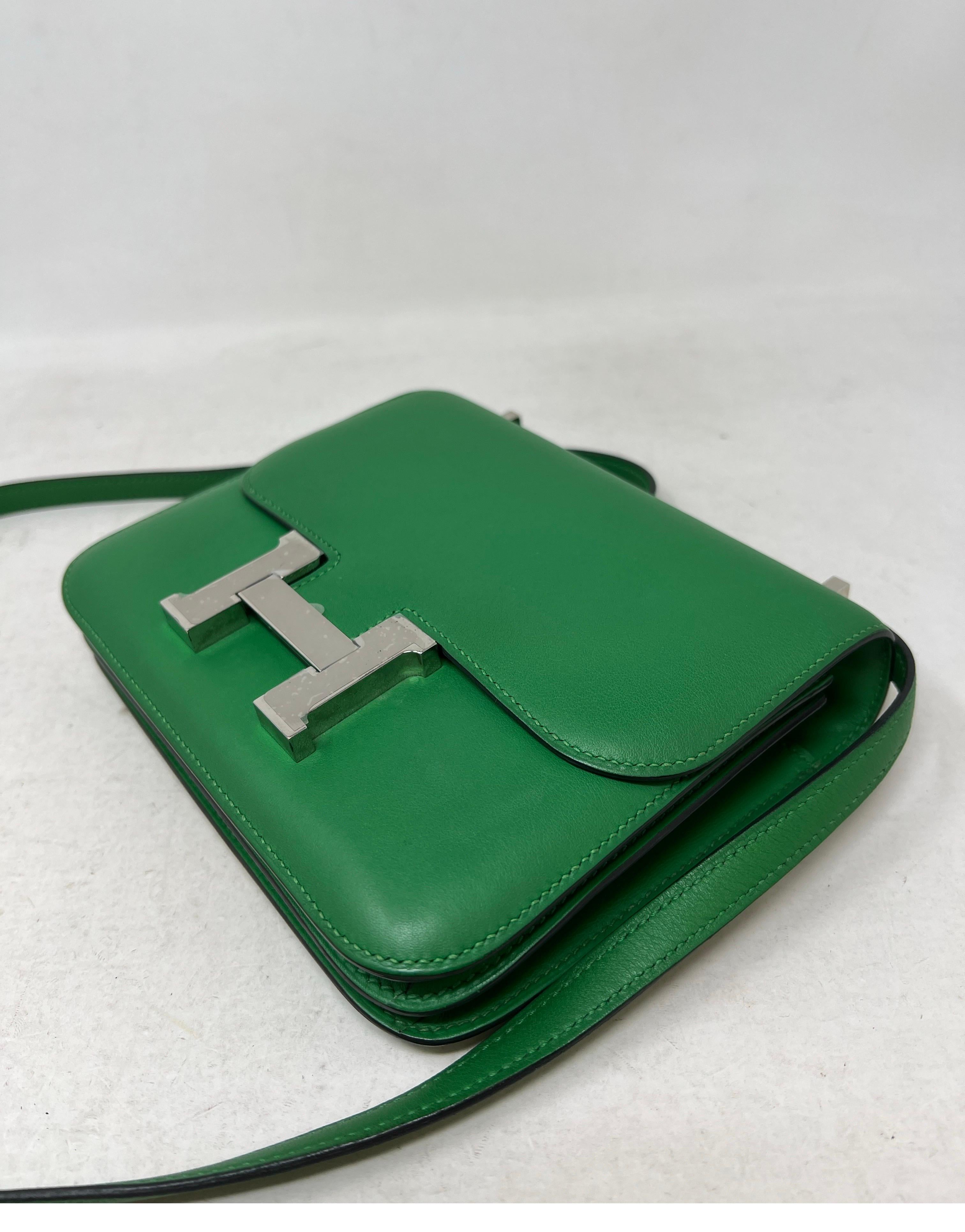 Hermes Green Constance 18 Bag For Sale 1