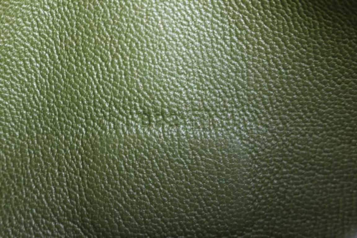 Hermès Green Crocodile Bearn 99ht30 Wallet For Sale 1