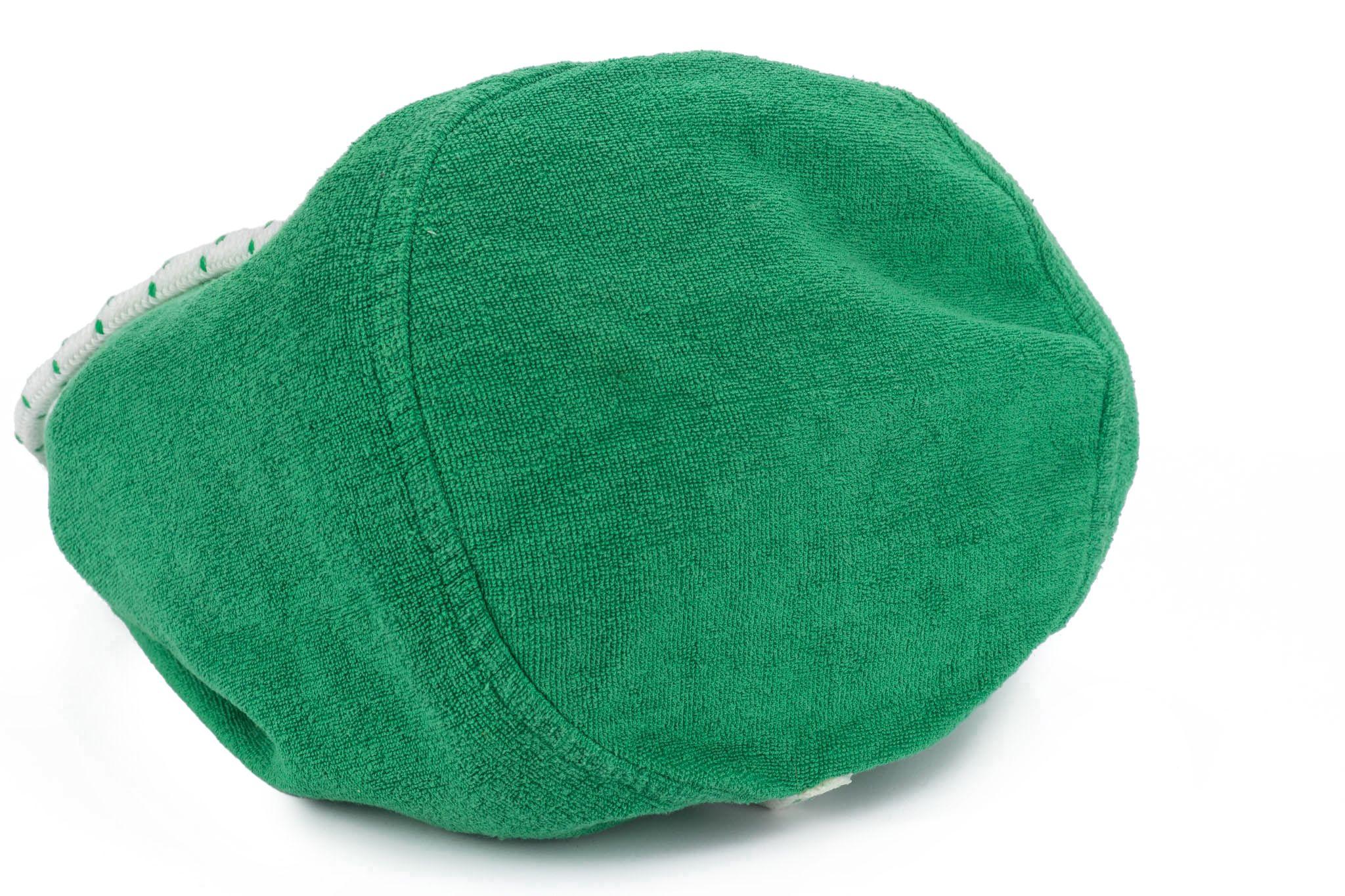 Hermès Green Golf Terry Cloth Beach Bag 1