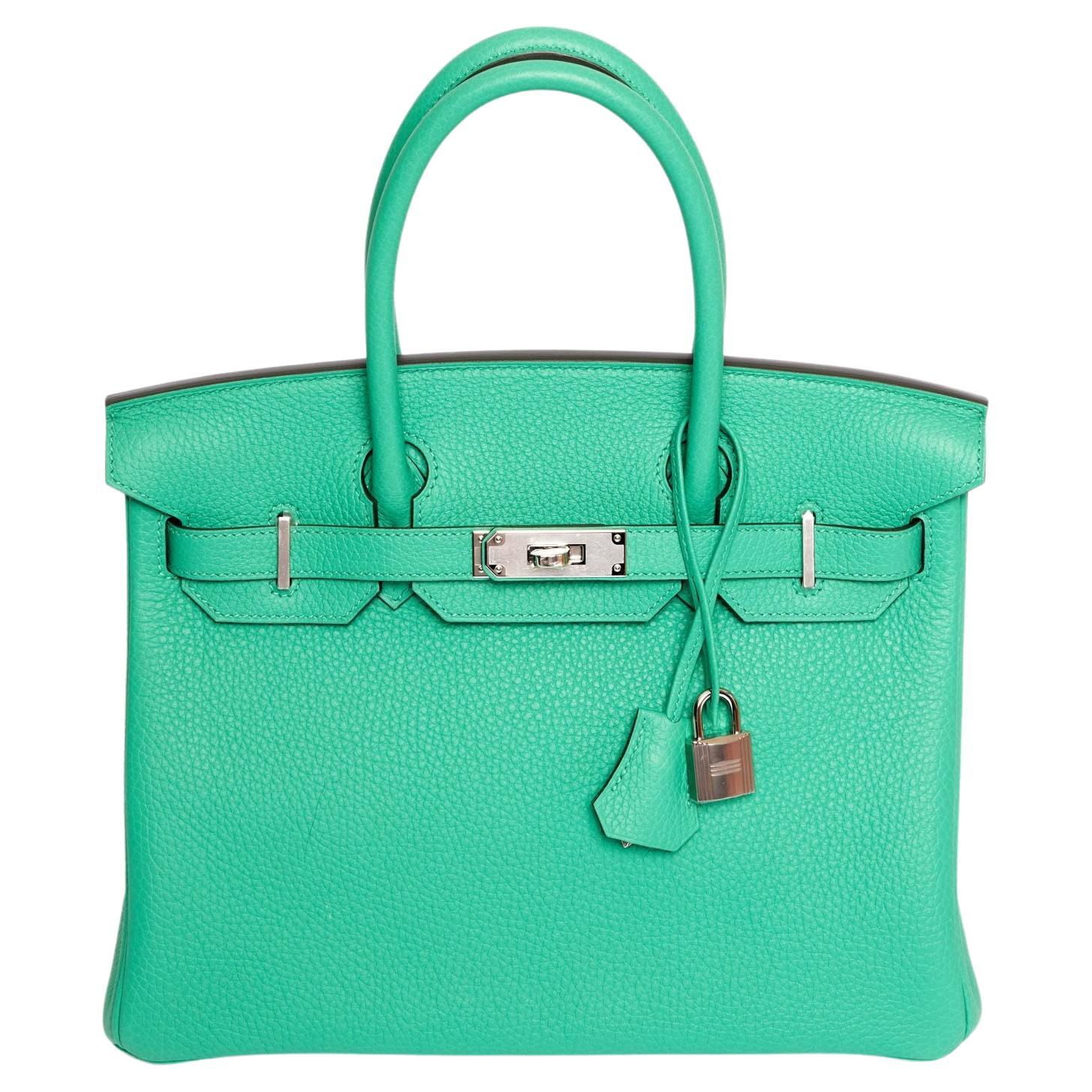 Hermes Green Mint Togo Birkin 30 BNIB