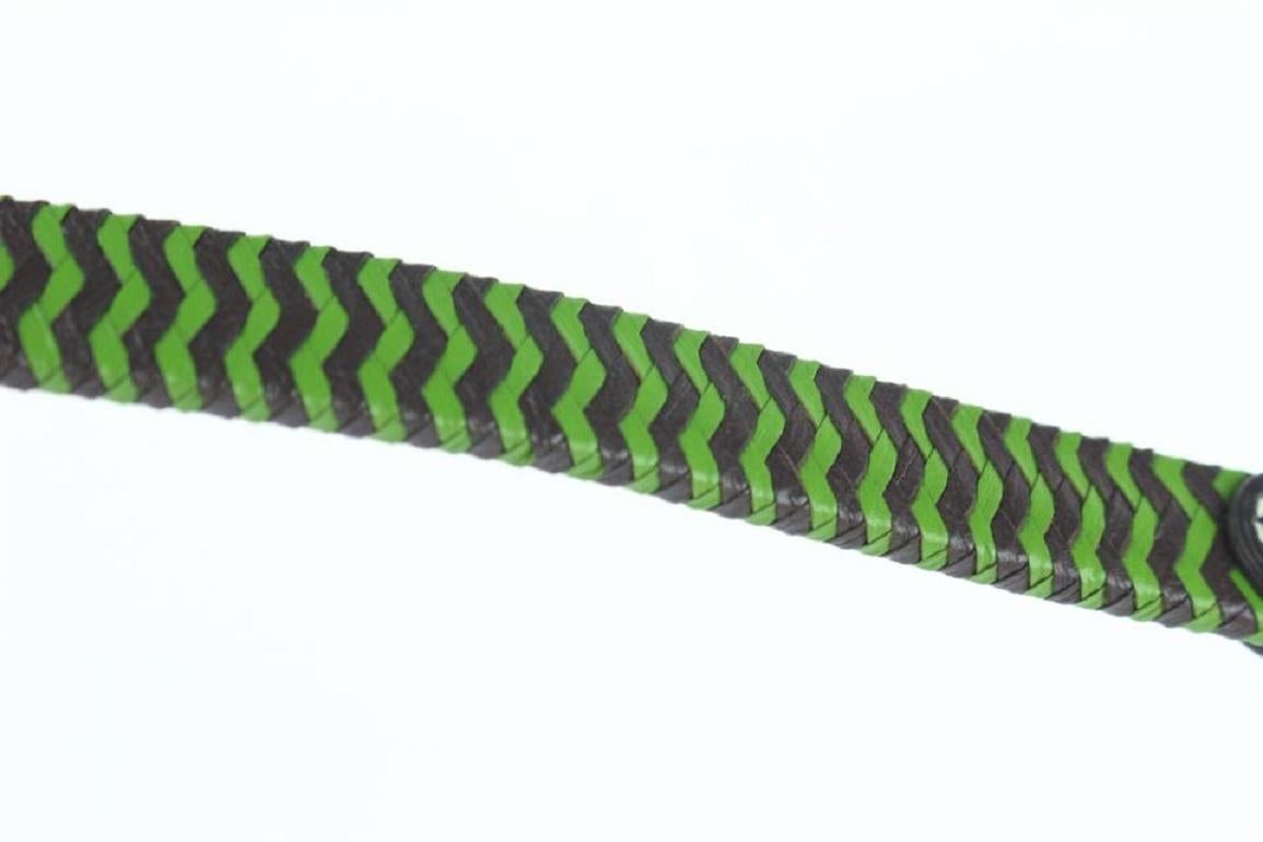 Hermès Green Ring Carre 25hz1009 Scarf/Wrap For Sale 5