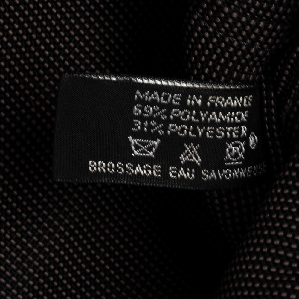 Hermes Grey/Black Canvas Fourre Tout PM Bag 7