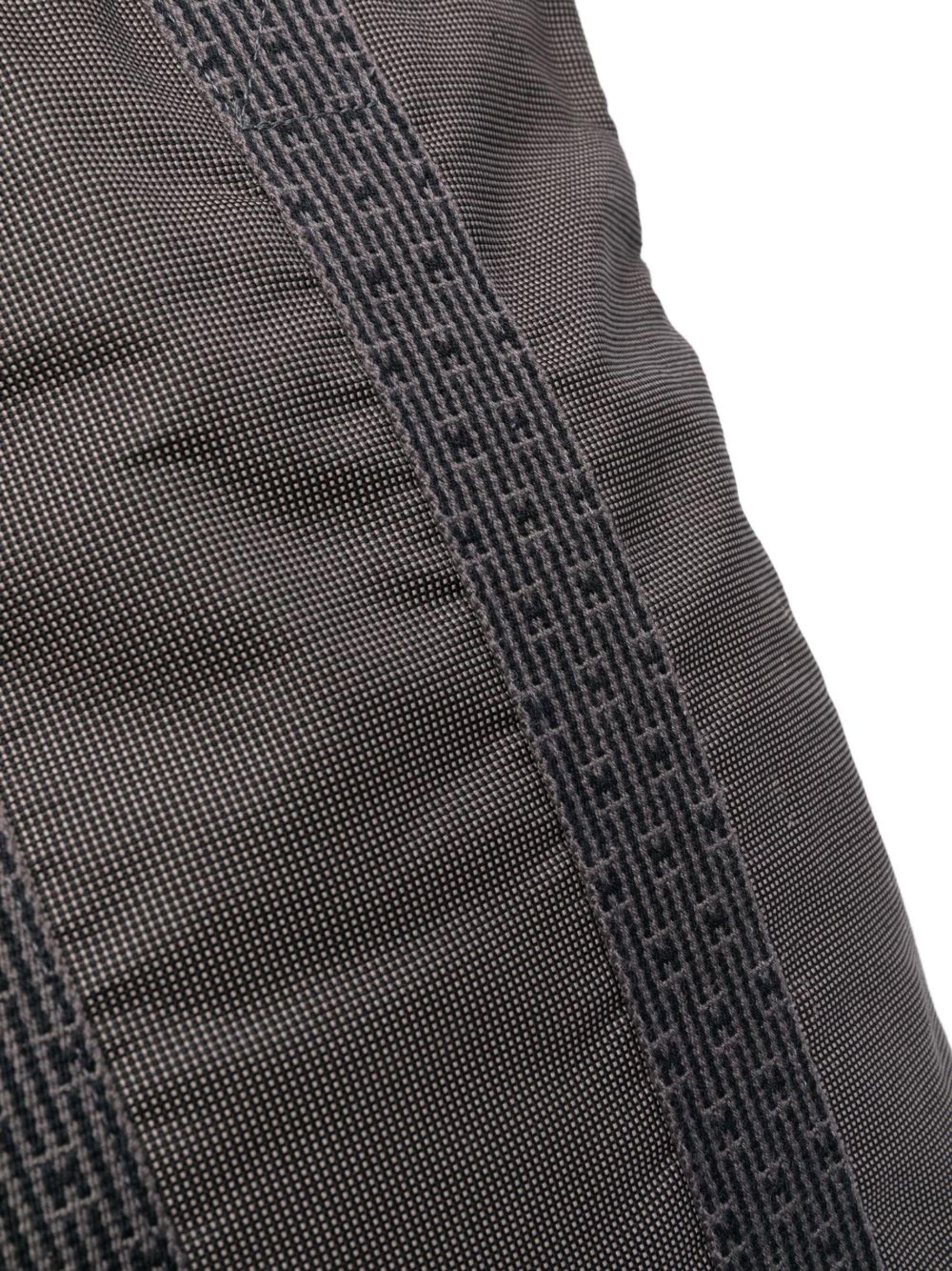 Noir Hermes Grey Fourre Tout Herline Tote Bag en vente